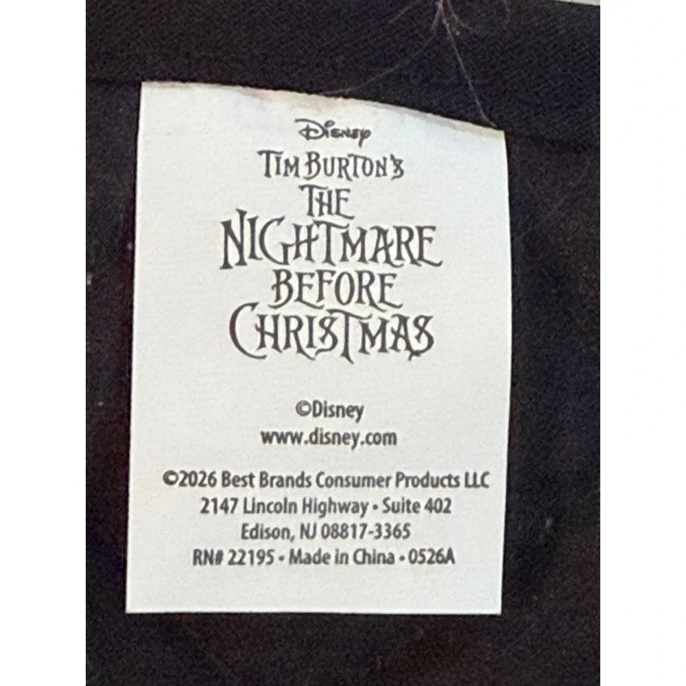 Disney Nightmare Before Christmas Jack Sally Kitchen Towel Pot Holder Mitt Set